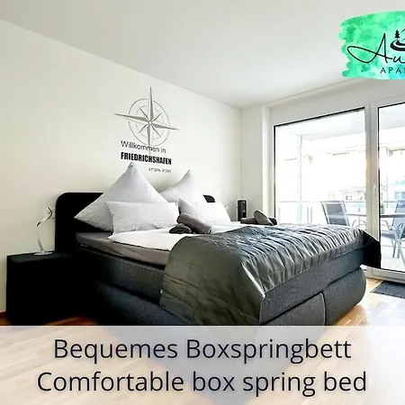 Auszeit Apartment Deluxe: Lakeside Retreat with Balconies and Parking Friedrichshafen Exterior photo