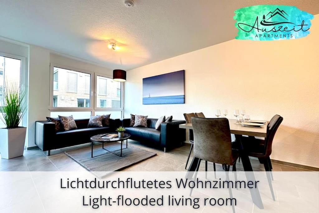 Apartment Auszeit Deluxe: Lakeside Retreat With Balconies And Parking